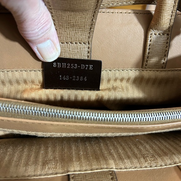 FENDI Petite 2Jours brown leather Tote - Picture 13 of 14